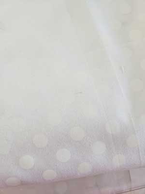 White dot fabric